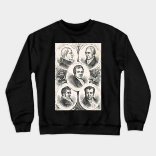 Heroes of the Slave trade abolition movement Crewneck Sweatshirt